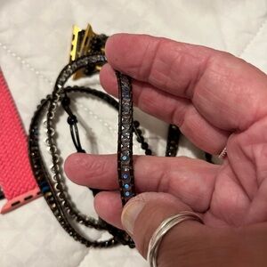 Elegant Black and Gold Women's Bracelet